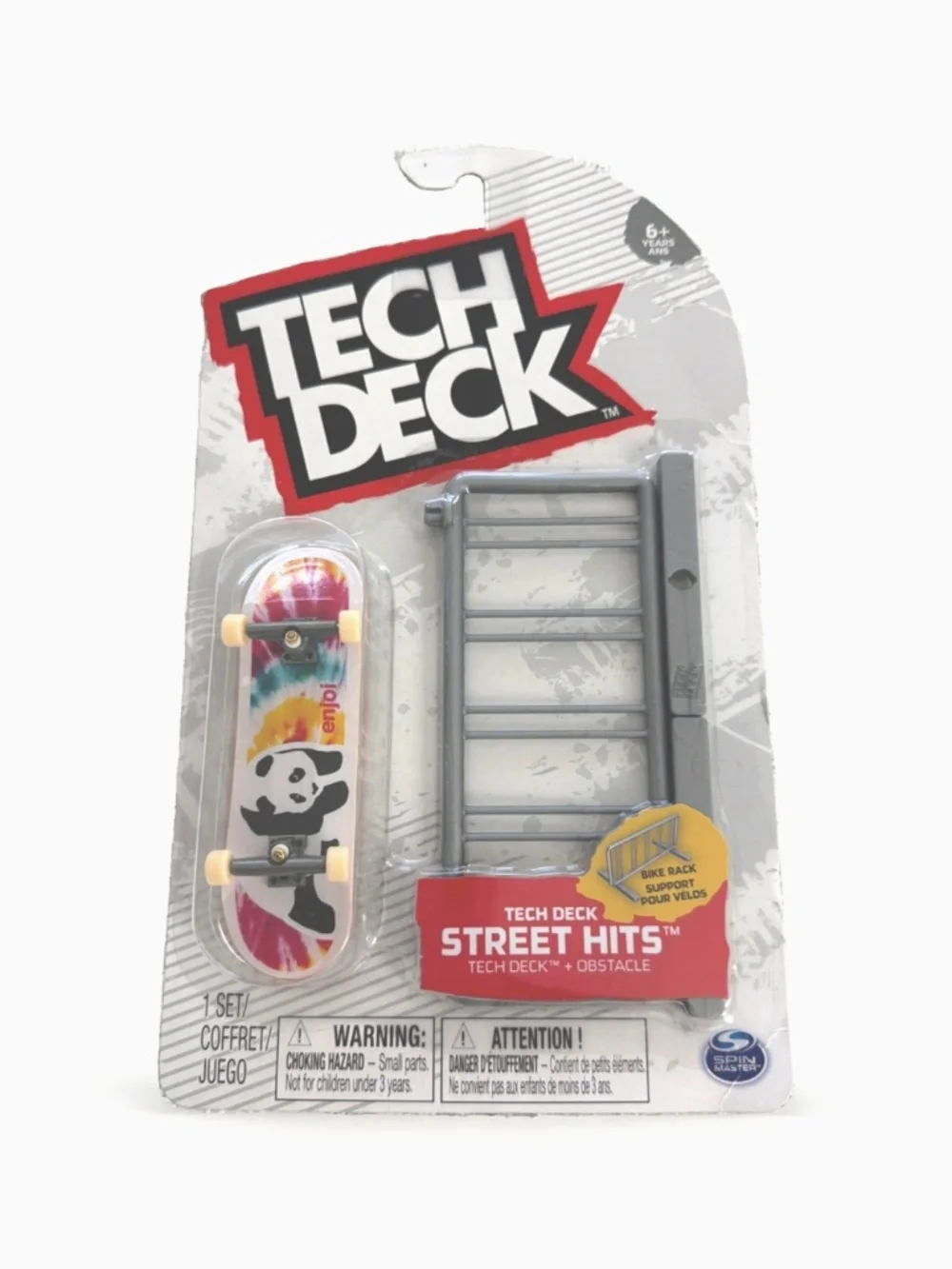 Tech Deck Street Hits ENJOI Skateboard Panda Bike Rack New/Sealed